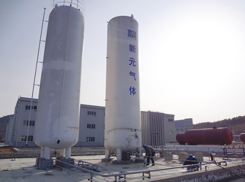 江蘇立式氣體儲罐