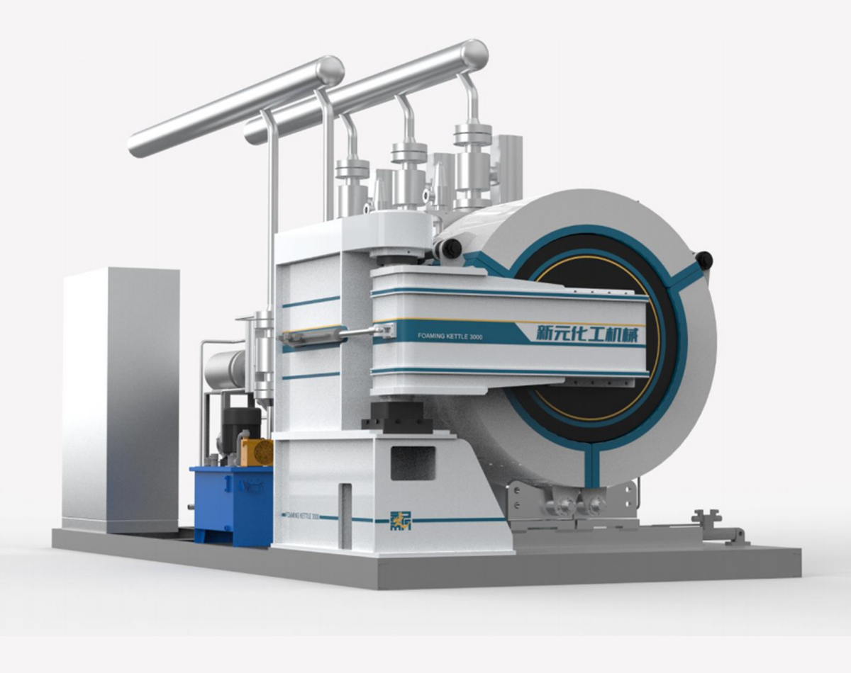 江蘇三瓣卡箍快開臥式發(fā)泡釜